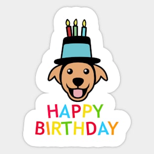 My pet birthday Sticker